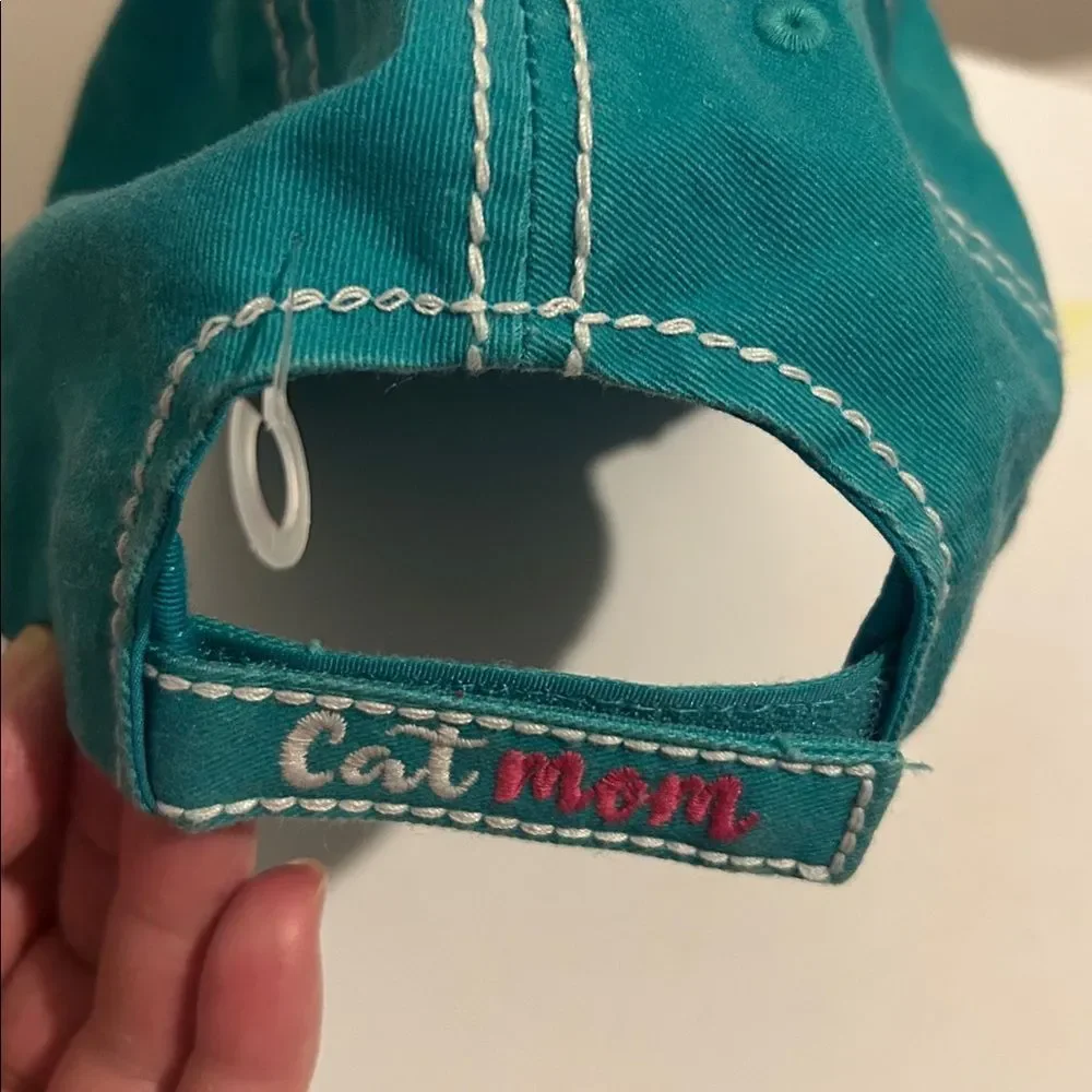 KBETHOS Dog Mom Cap - Black and Teal